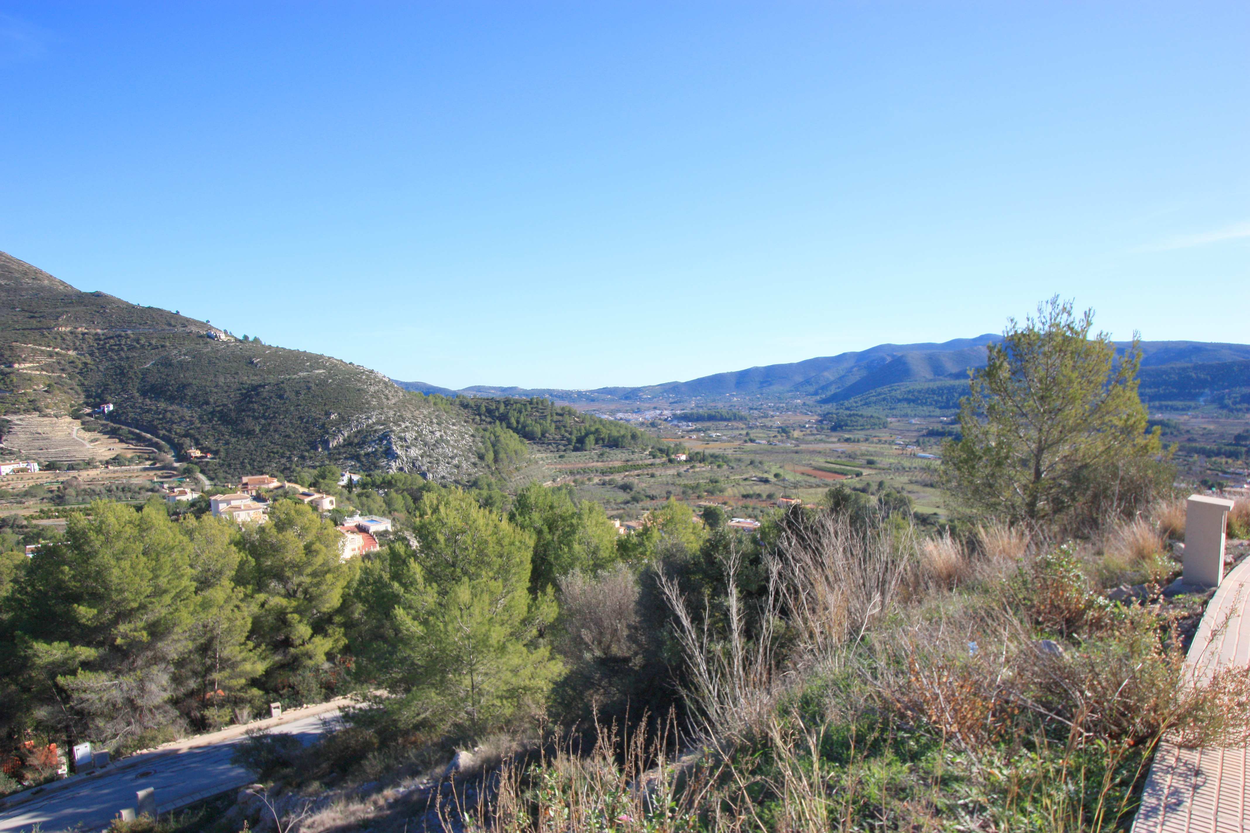 Project of modern and minimalist design for sale in Jalon Valley- Costa Blanca